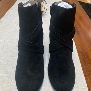 Black Suede Ankle Boots